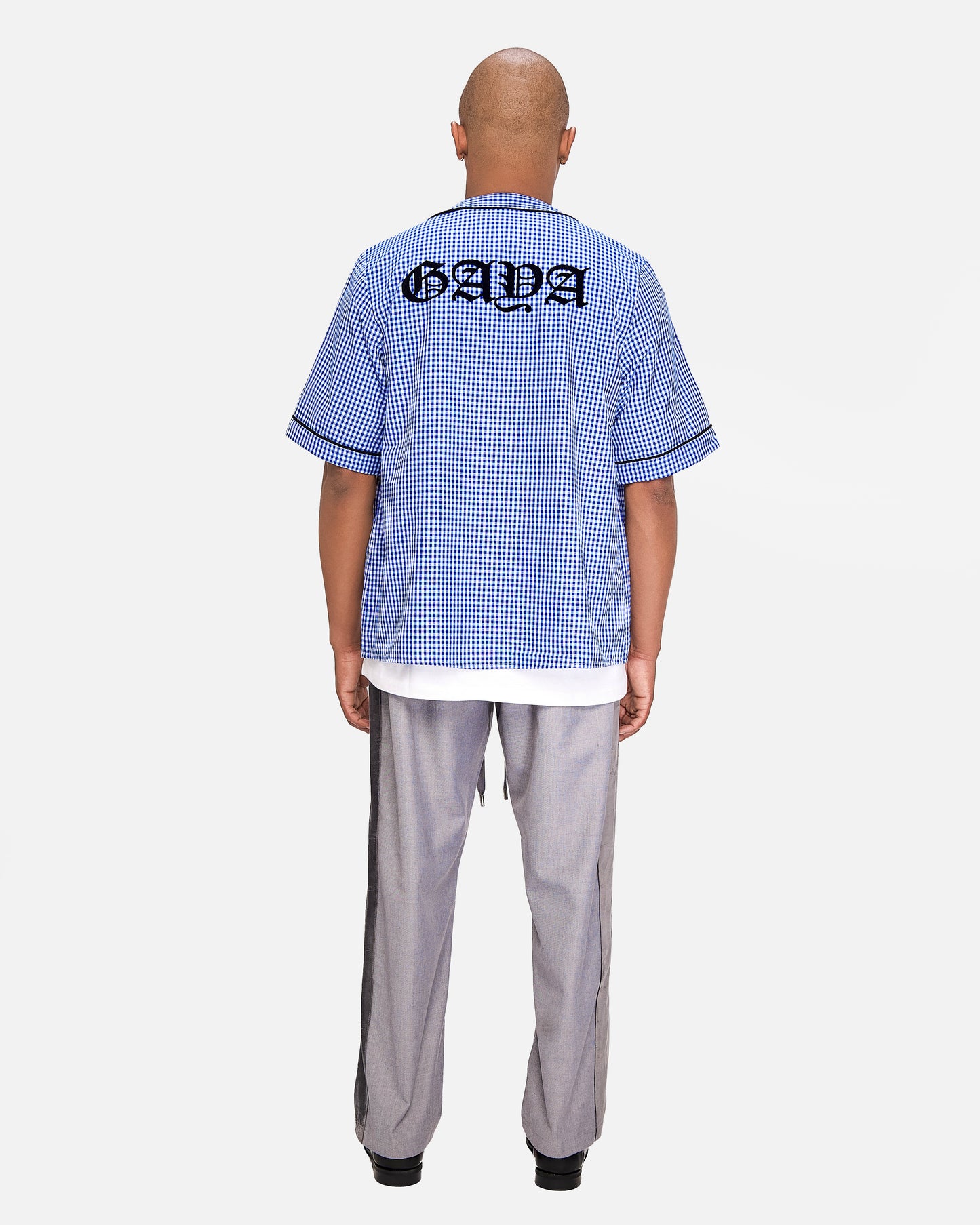 Flannel baseball shirt