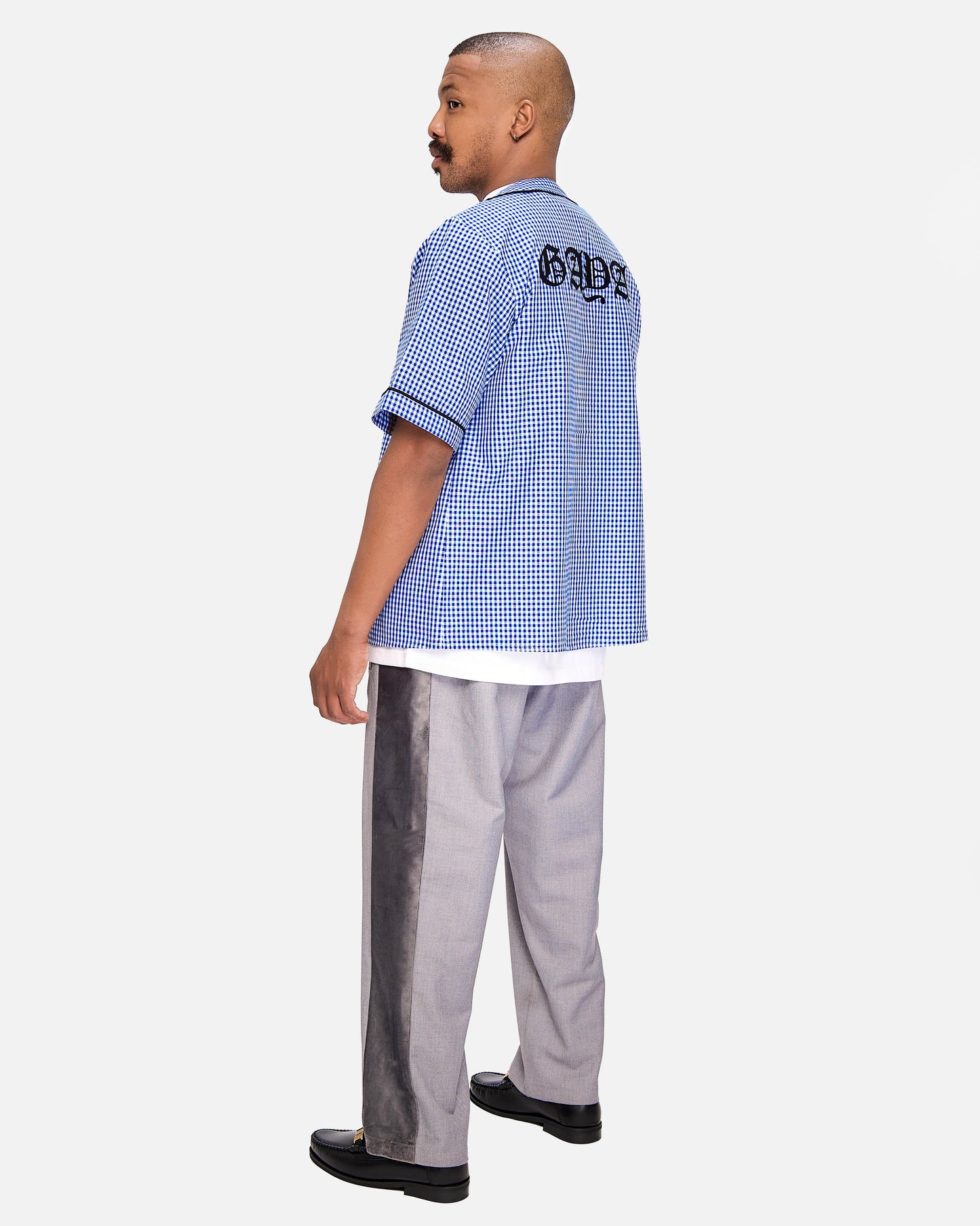 Flannel baseball shirt