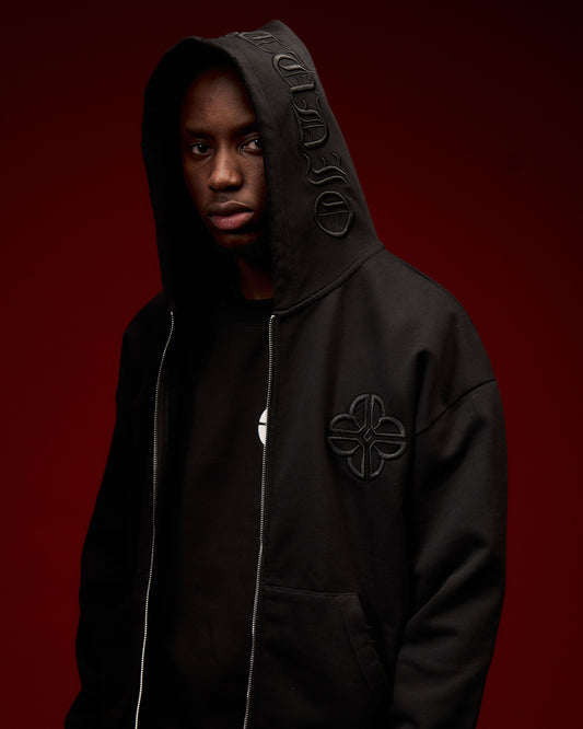 Red label hoodie